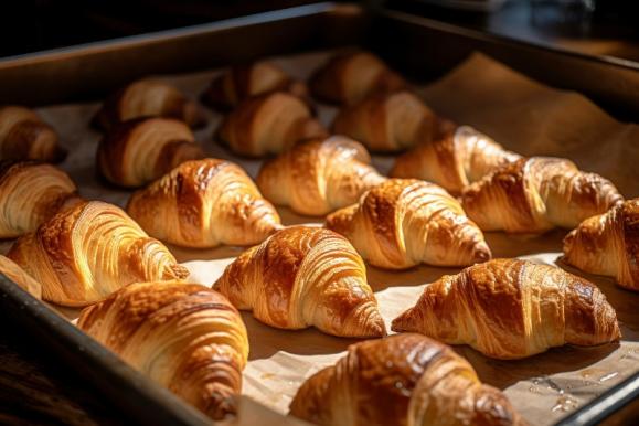 Croissants chauds 